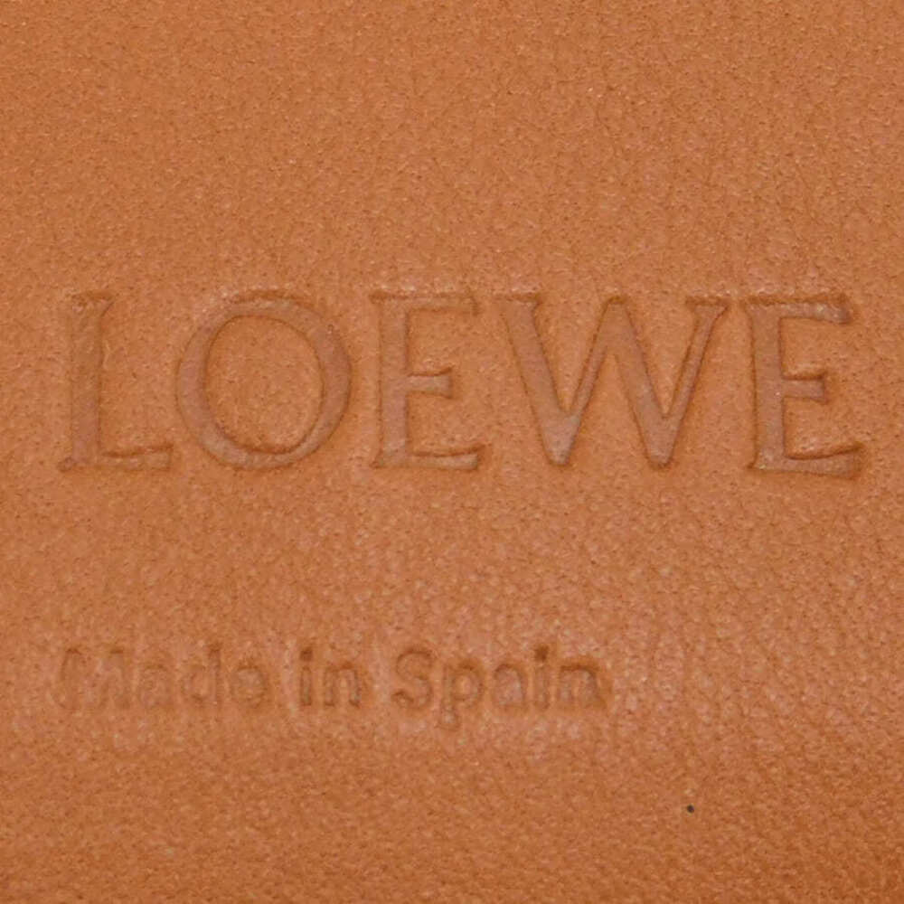 Loewe Wallet Vertical Brown Leather Anagram - Picture 6 of 9